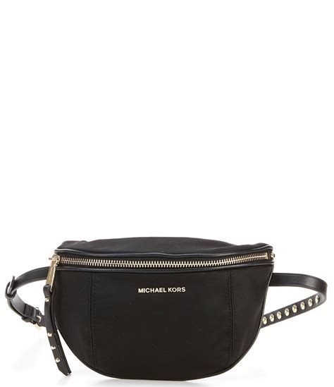 leila schoudertas michael kors|Leila Small Nylon Belt Bag .